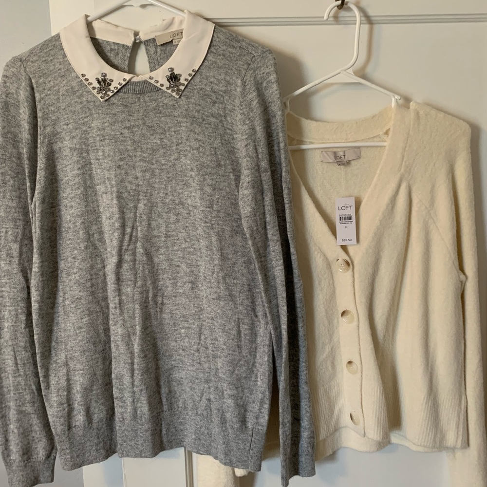 2 LOFT Sweaters